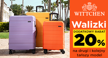 Dodatkowy rabat na walizki