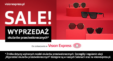 ZIMOWA WYPRZEDAŻ  W VISION EXPRESS