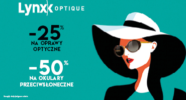 Sezon na grudniowe rabaty  w Lynx Optique w M1 Marki rozpoczęty!