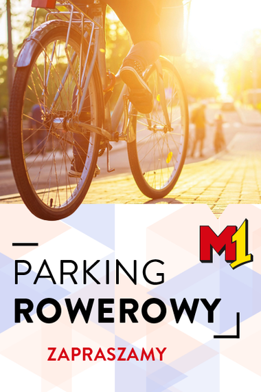 Darmowy parking rowerowy w Centrum M1 Częstochowa