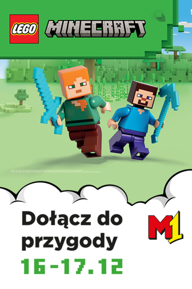 Przeżyj przygodę z  Lego Minecraft