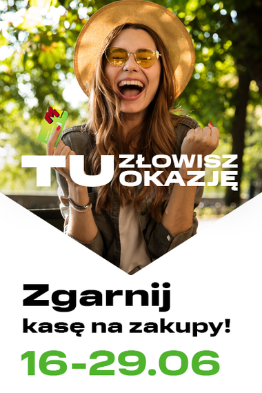 TU złowisz okazję!