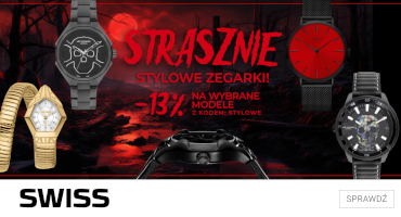 Strasznie Stylowe zegarki w SWISS