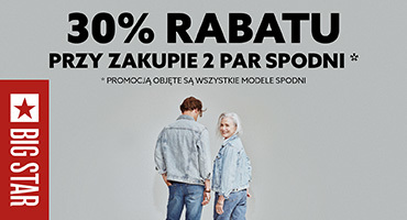 30% rabatu w BIG STAR w M1 Marki!