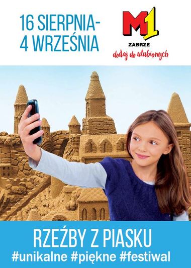 Rzeźby z piasku w M1