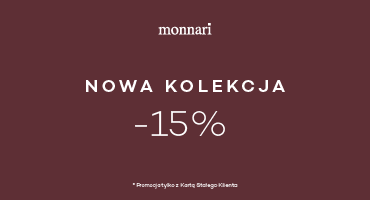 Nowa Kolekcja -15% w Monnari!