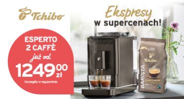 Ekspresy w super cenach w Tchibo!