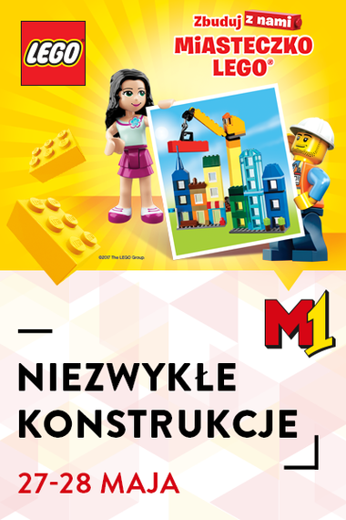 Miasteczko LEGO City w M1 Bytom
