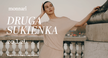 DRUGA SUKIENKA ZA 1 ZŁ W MONNARI