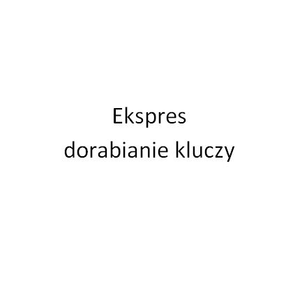 Ekspres - dorabianie kluczy