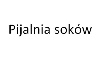 Pijalnia soków